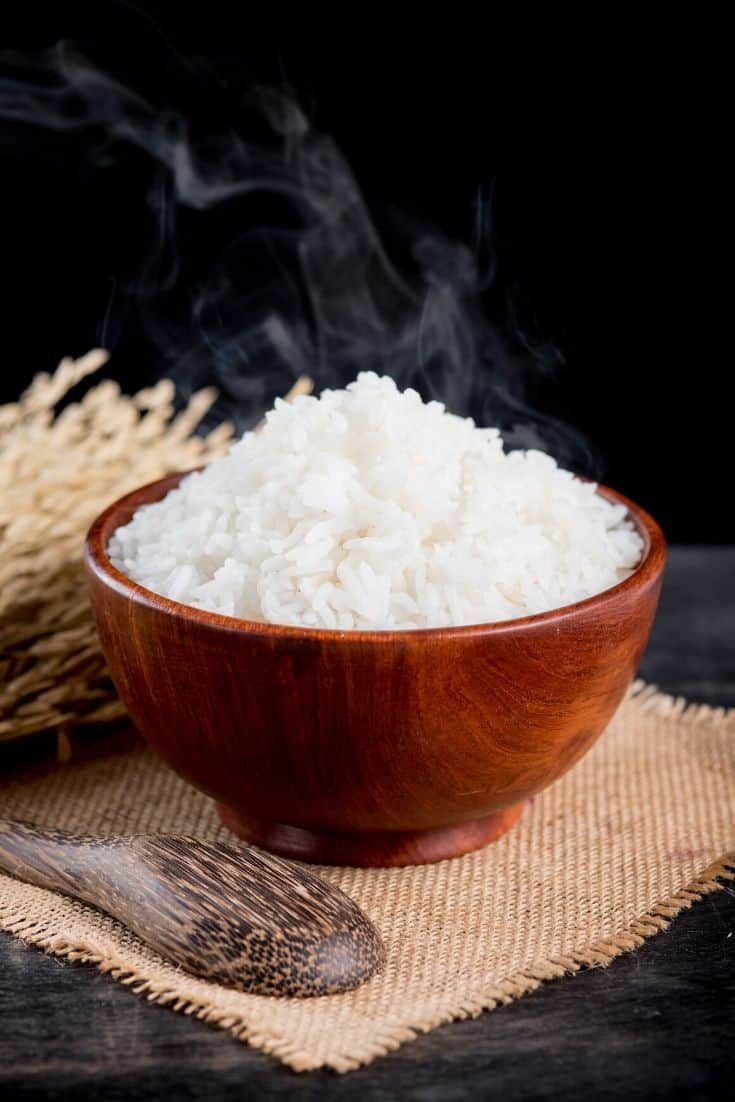 Porção de arroz